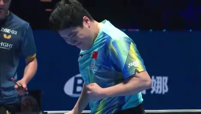温瑞博不敌林昀儒止步16强 中国男单仅剩王楚钦