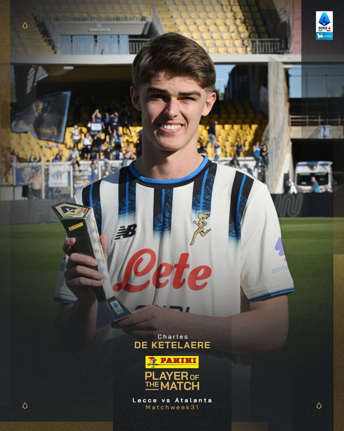 莱切0比3亚特兰大 德凯特拉雷当选最佳球员